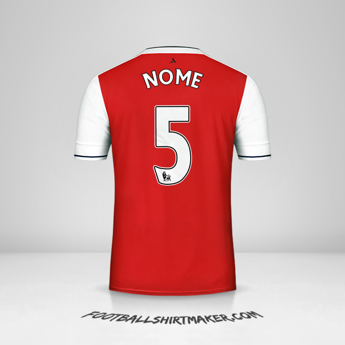 Maglia Arsenal 2016/17 -  nome - 5