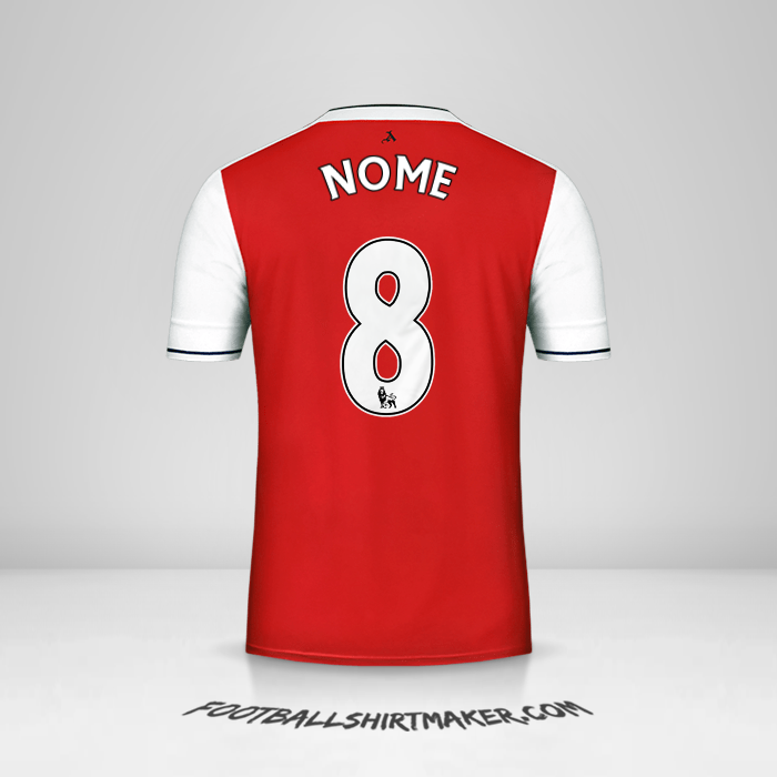 Camisa Arsenal 2016/17 -  nome - 8