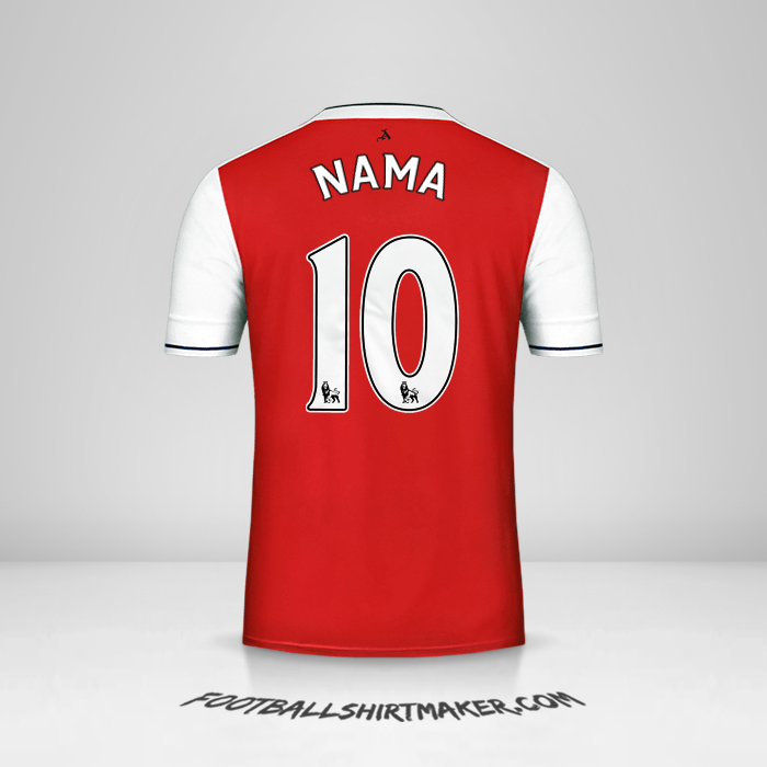 Jersey Arsenal 2016/17 -  nama - 10