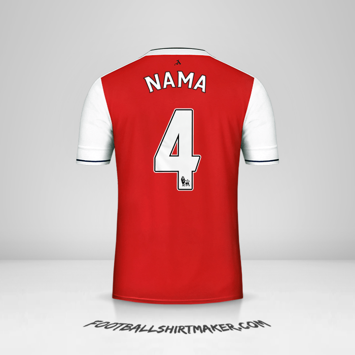 Jersey Arsenal 2016/17 -  nama - 4
