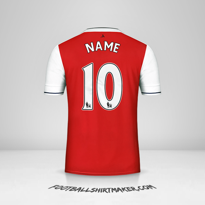 Shirt Arsenal 2016/17 -  name - 10