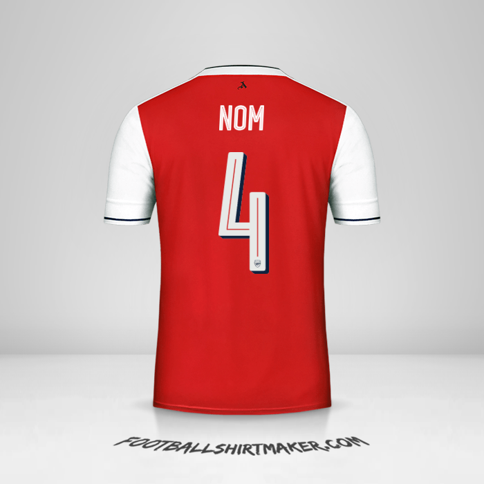 Maillot Arsenal Cup 2016/17 -  nom - 4
