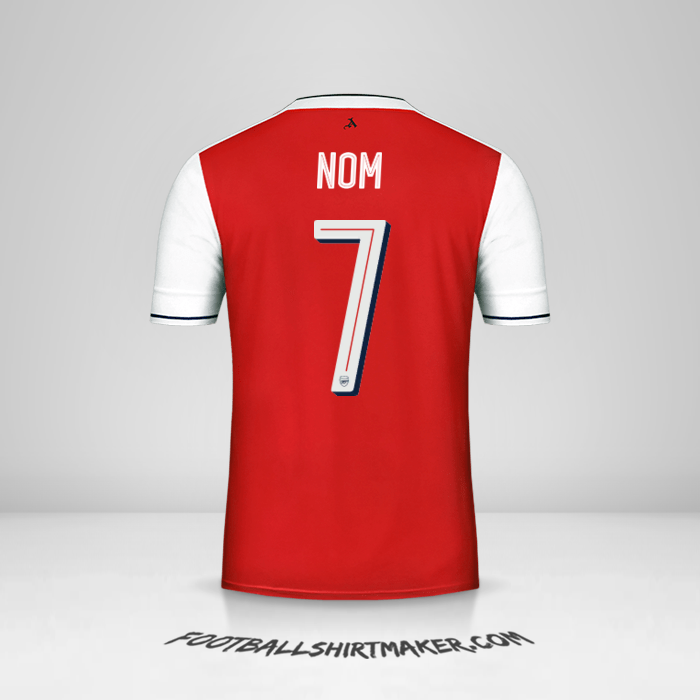 Maillot Arsenal Cup 2016/17 -  nom - 7