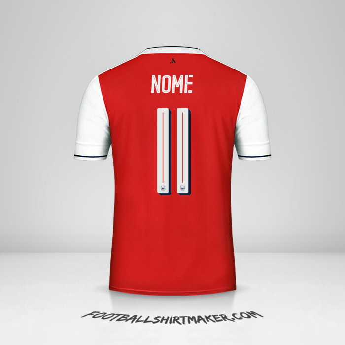 Camisola Arsenal Cup 2016/17 -  nome - 11