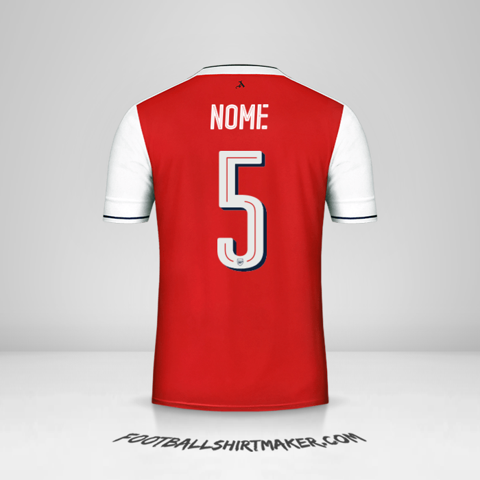 Camisola Arsenal Cup 2016/17 -  nome - 5