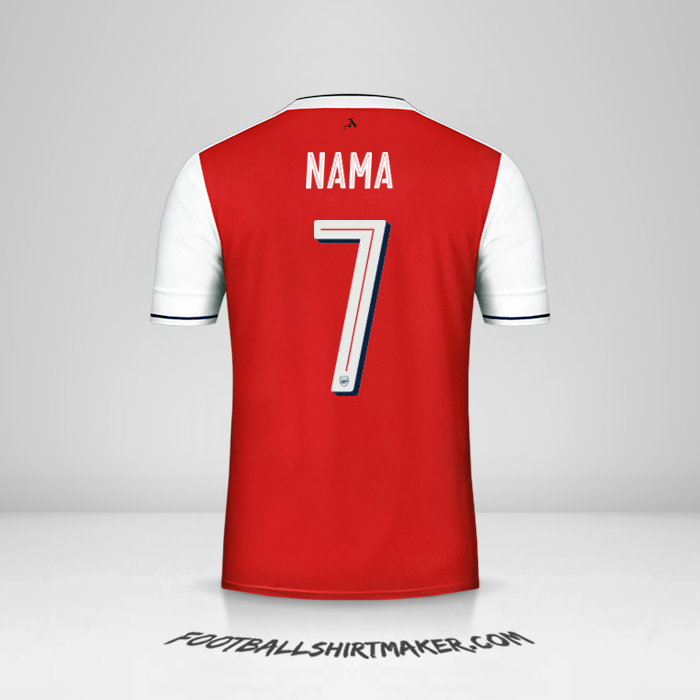 Jersey Arsenal Cup 2016/17 -  nama - 7