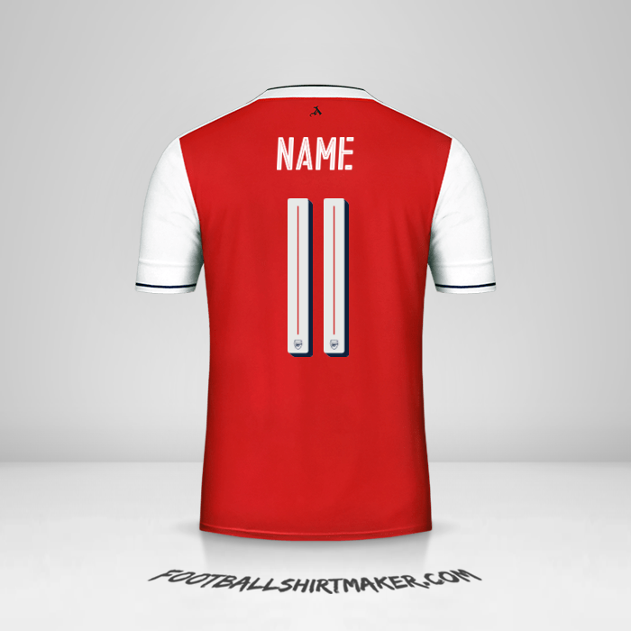 Trikot Arsenal Cup 2016/17 -  name - 11
