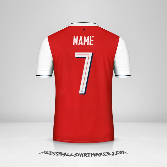 Shirt Arsenal Cup 2016/17 -  name - 7