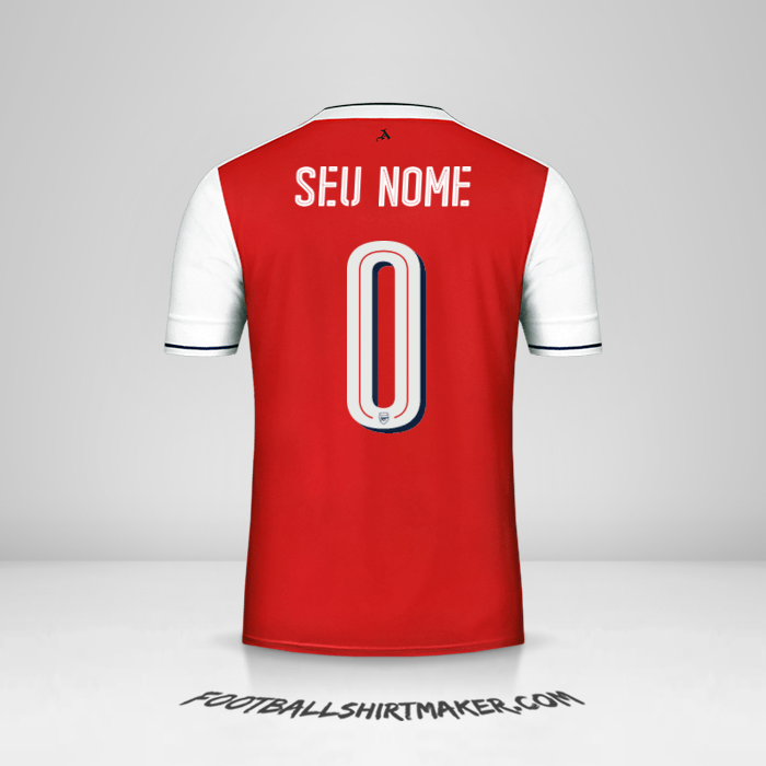 Camisa Arsenal Cup 2016/17 -  seu nome - 0