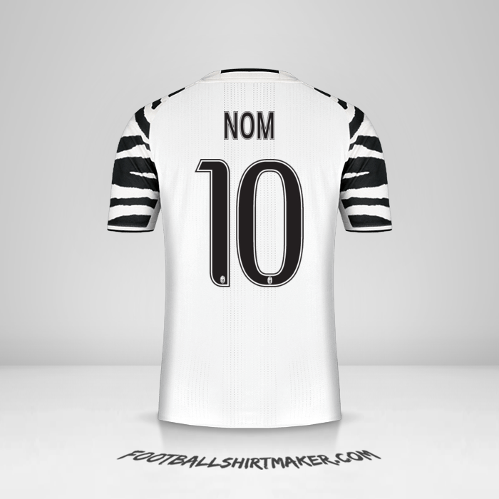 Maillot Juventus FC 2016/17 Troisième -  nom - 10
