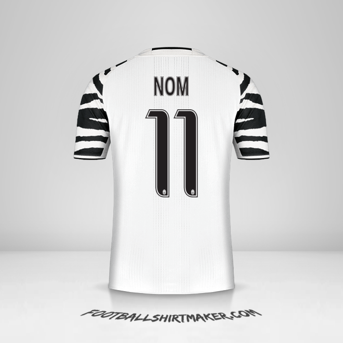 Maillot Juventus FC 2016/17 Troisième -  nom - 11