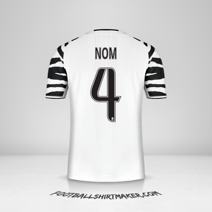 Maillot Juventus FC 2016/17 Troisième -  nom - 4