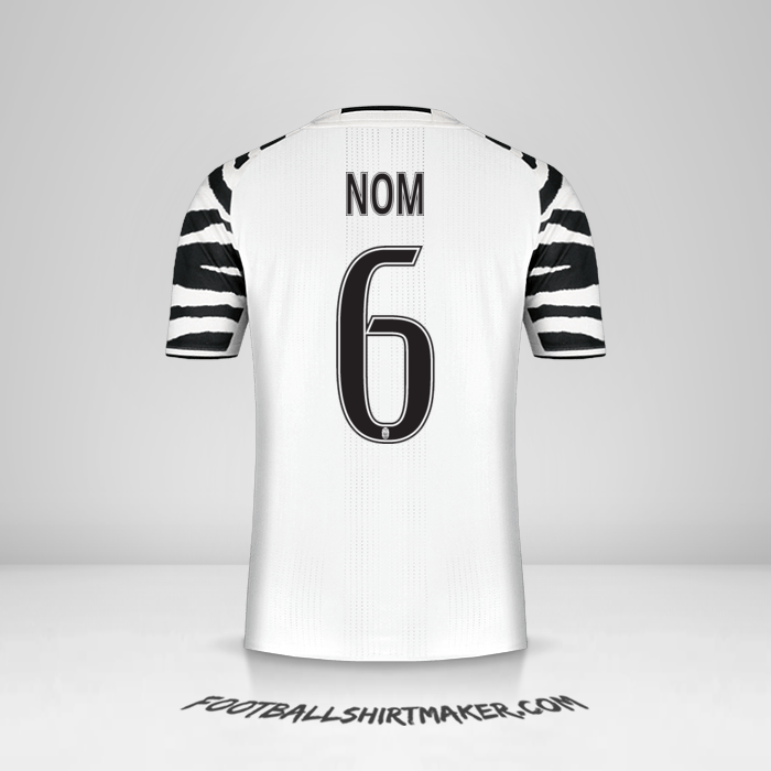 Maillot Juventus FC 2016/17 Troisième -  nom - 6