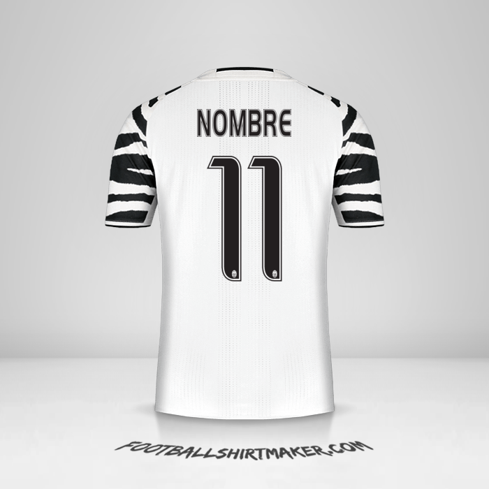 Jersey Juventus FC 2016/17 Tercera -  nombre - 11