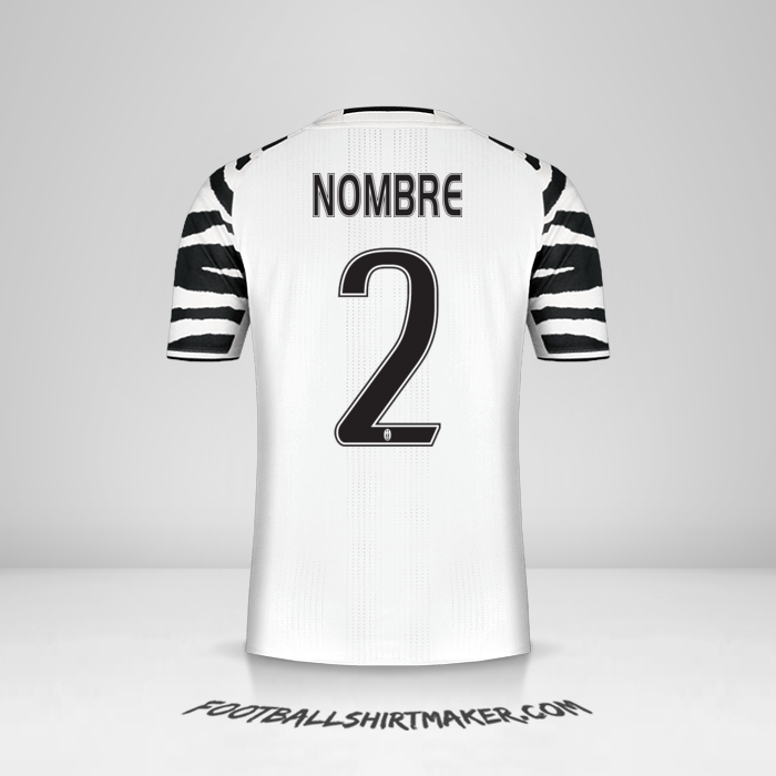 Jersey Juventus FC 2016/17 Tercera -  nombre - 2