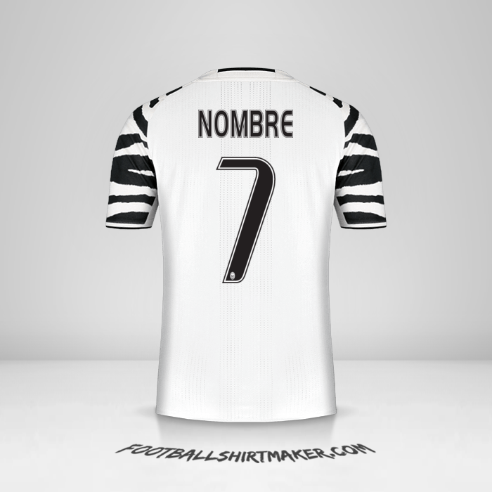 Camiseta Juventus FC 2016/17 Tercera -  nombre - 7