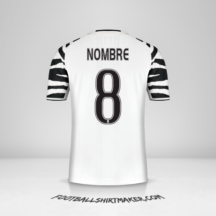 Camiseta Juventus FC 2016/17 Tercera -  nombre - 8