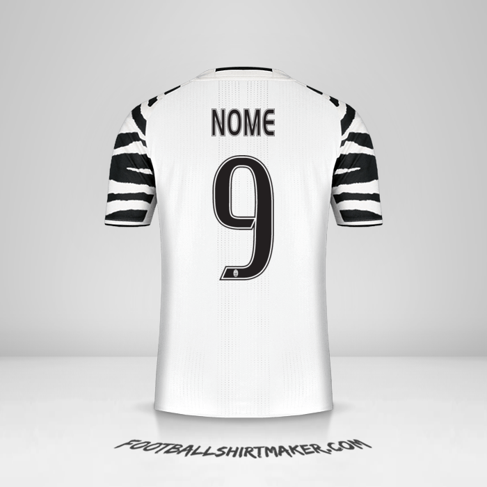 Camisa Juventus FC 2016/17 Terceira -  nome - 9