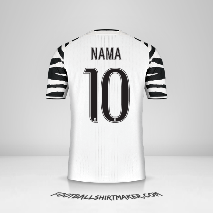 Jersey Juventus FC 2016/17 Ketiga -  nama - 10