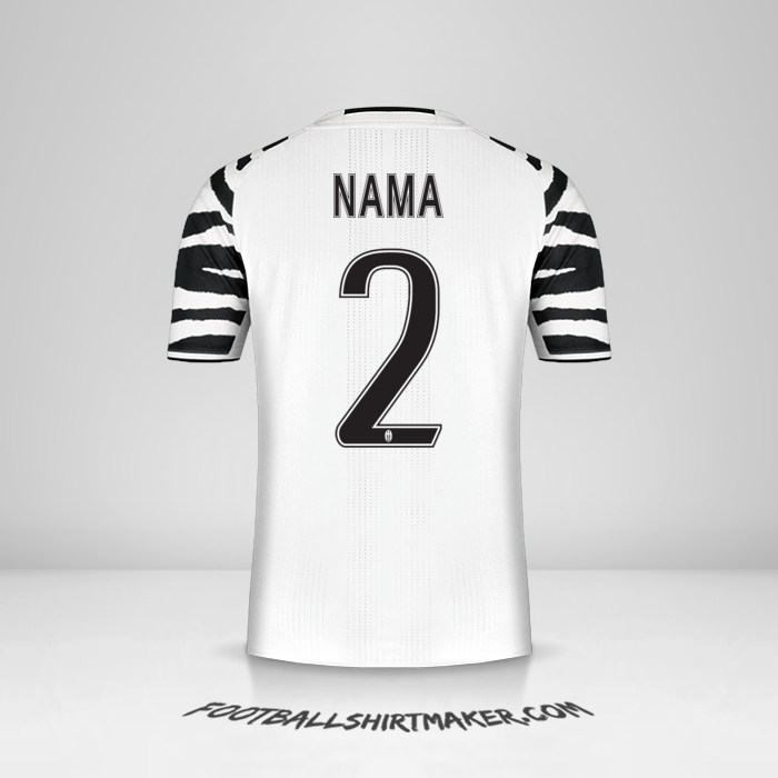 Jersey Juventus FC 2016/17 Ketiga -  nama - 2