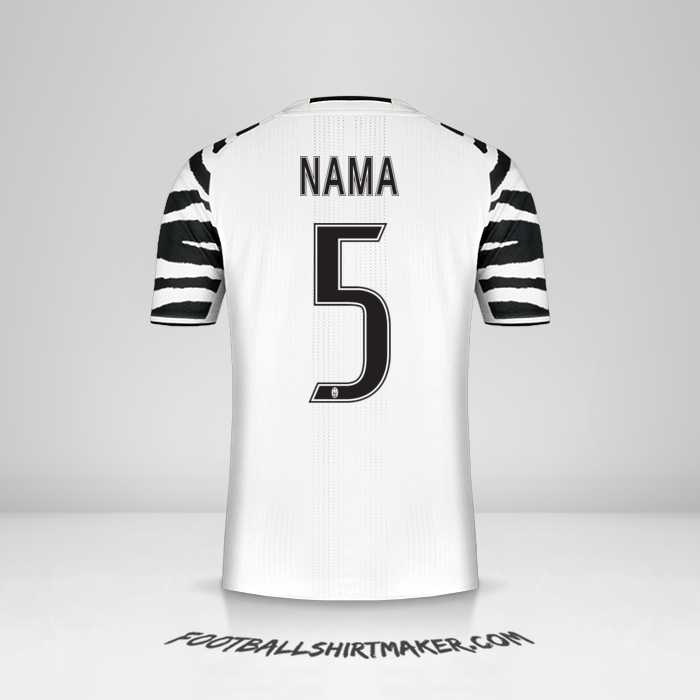 Jersey Juventus FC 2016/17 Ketiga -  nama - 5