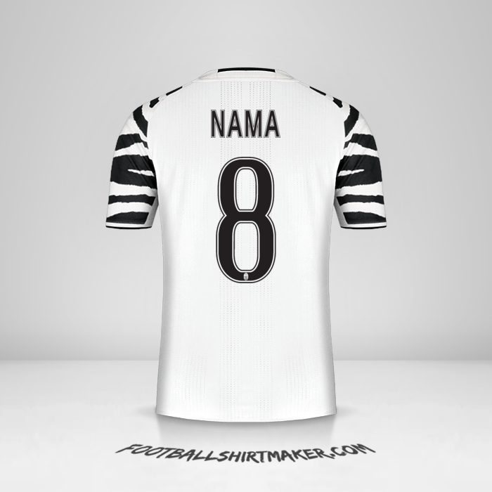 Jersey Juventus FC 2016/17 Ketiga -  nama - 8