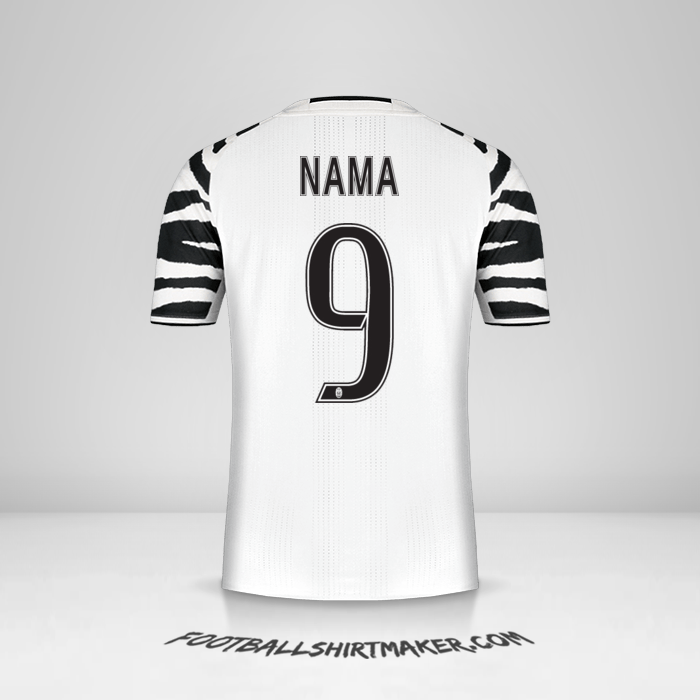 Jersey Juventus FC 2016/17 Ketiga -  nama - 9