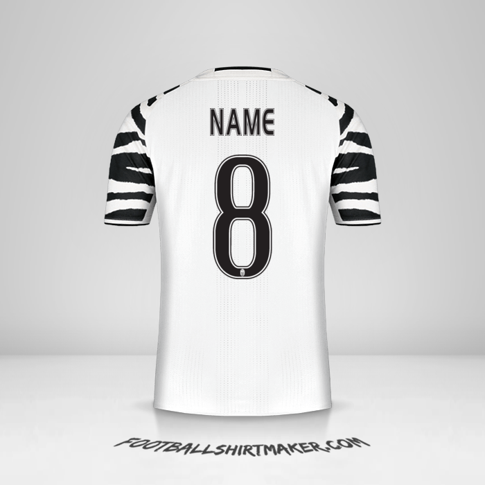 Trikot Juventus FC 2016/17 Dritte -  name - 8