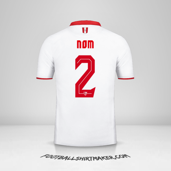 Maillot Sevilla FC 2016/2017 -  nom - 2