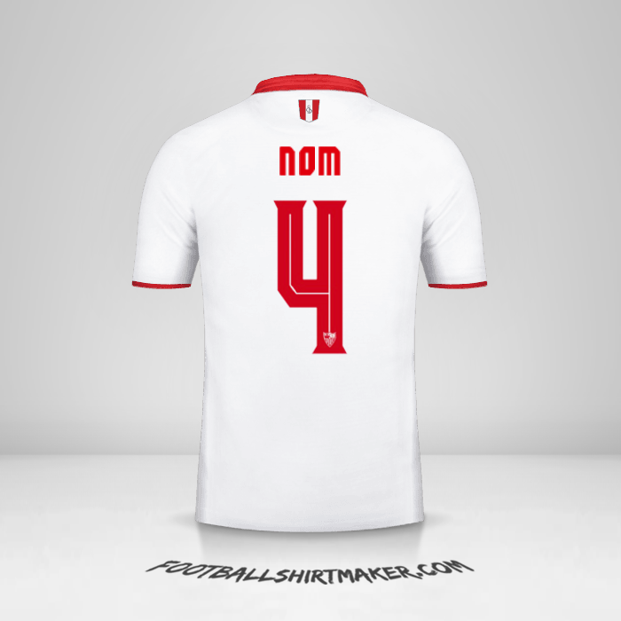 Maillot Sevilla FC 2016/2017 -  nom - 4