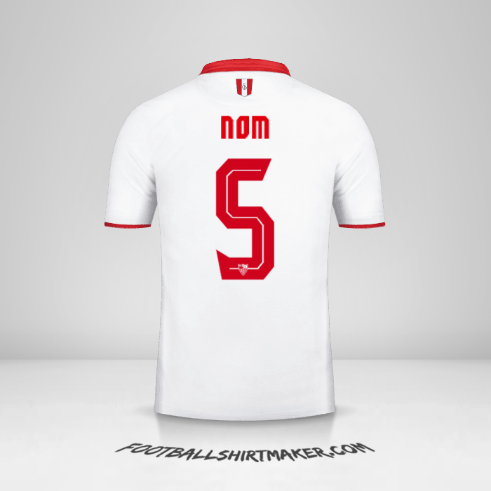 Maillot Sevilla FC 2016/2017 -  nom - 5