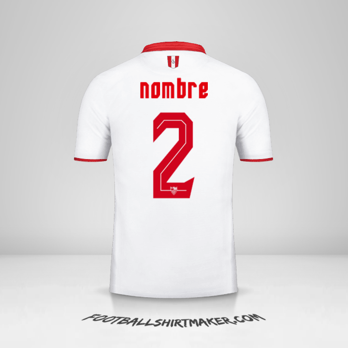 Jersey Sevilla FC 2016/2017 -  nombre - 2