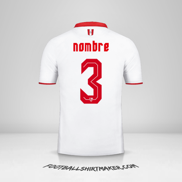 Jersey Sevilla FC 2016/2017 -  nombre - 3