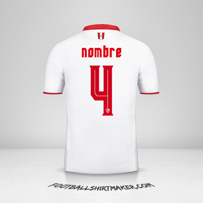 Camiseta Sevilla FC 2016/2017 -  nombre - 4