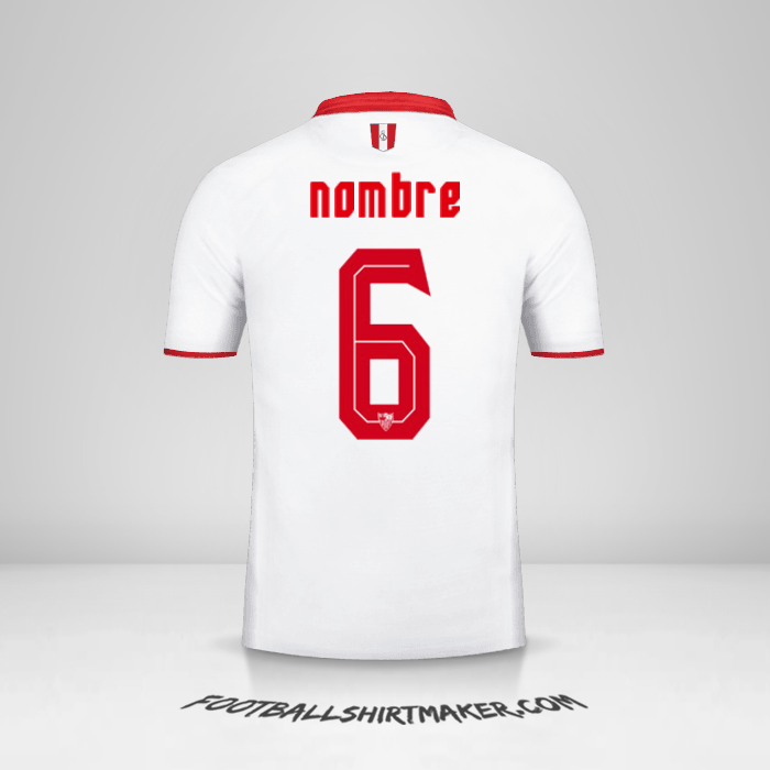 Jersey Sevilla FC 2016/2017 -  nombre - 6
