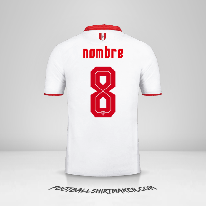 Jersey Sevilla FC 2016/2017 -  nombre - 8