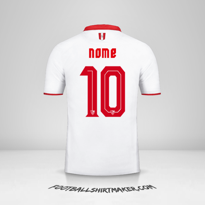 Camisa Sevilla FC 2016/2017 -  nome - 10