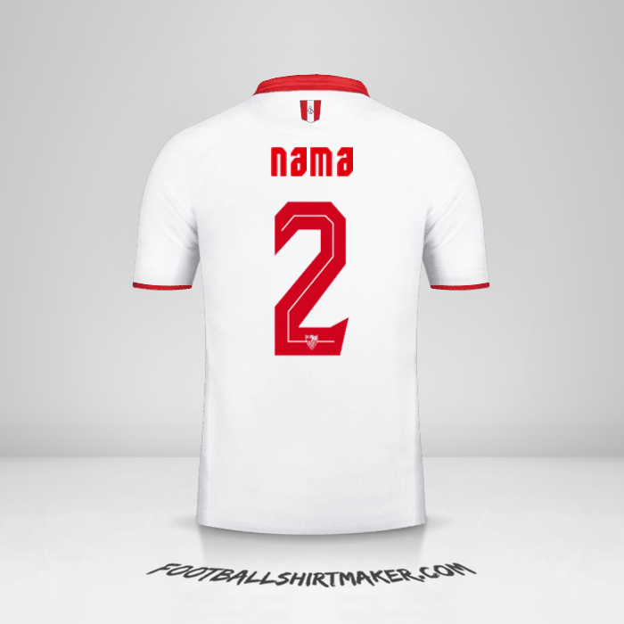 Jersey Sevilla FC 2016/2017 -  nama - 2