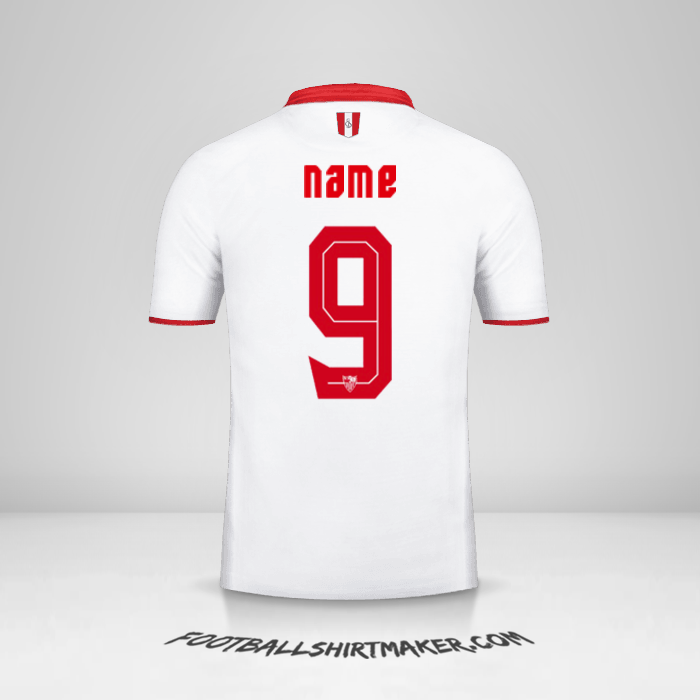Jersey Sevilla FC 2016/2017 -  name - 9