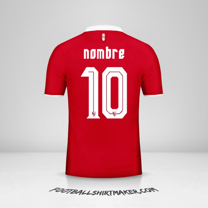 Jersey Sevilla FC 2016/2017 Visita -  nombre - 10