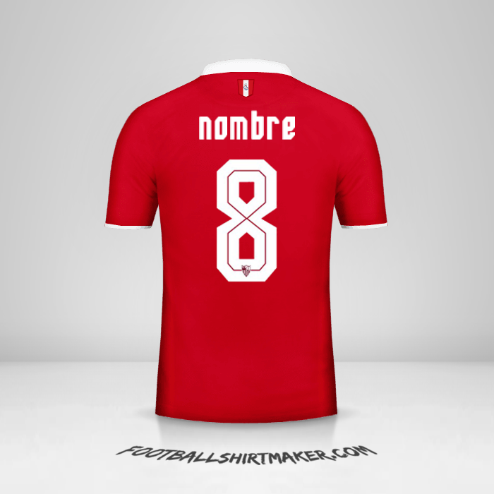 Camiseta Sevilla FC 2016/2017 Visita -  nombre - 8