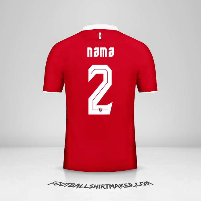 Jersey Sevilla FC 2016/2017 Alternatif -  nama - 2