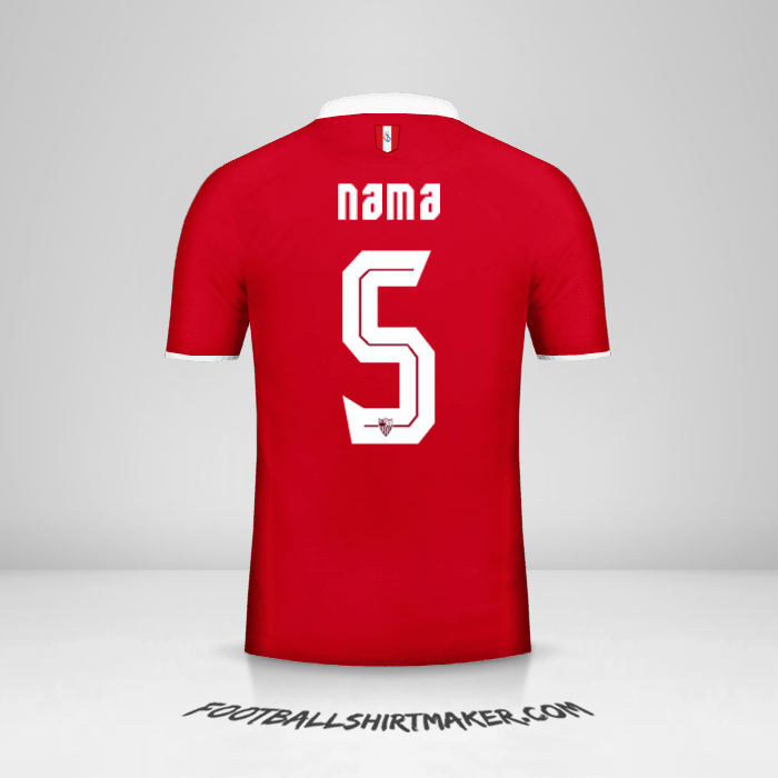 Jersey Sevilla FC 2016/2017 Alternatif -  nama - 5