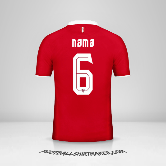 Jersey Sevilla FC 2016/2017 Alternatif -  nama - 6
