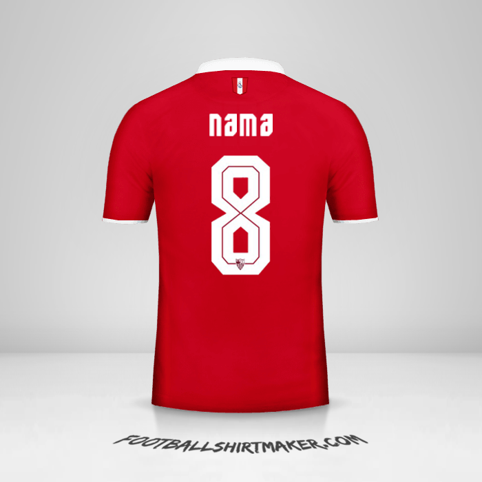 Jersey Sevilla FC 2016/2017 Alternatif -  nama - 8