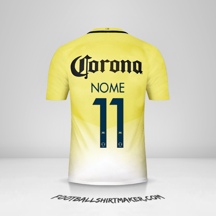 Camisola Club America 2016/17 -  nome - 11