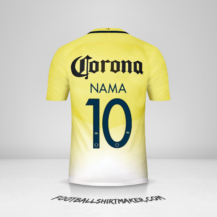 Jersey Club America 2016/17 -  nama - 10