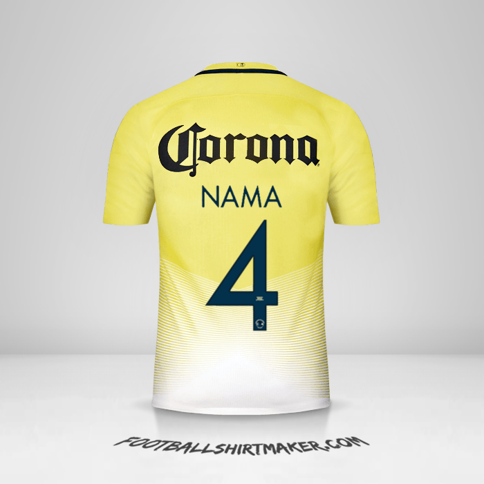 Jersey Club America 2016/17 -  nama - 4
