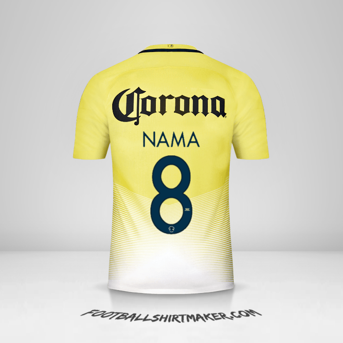 Jersey Club America 2016/17 -  nama - 8