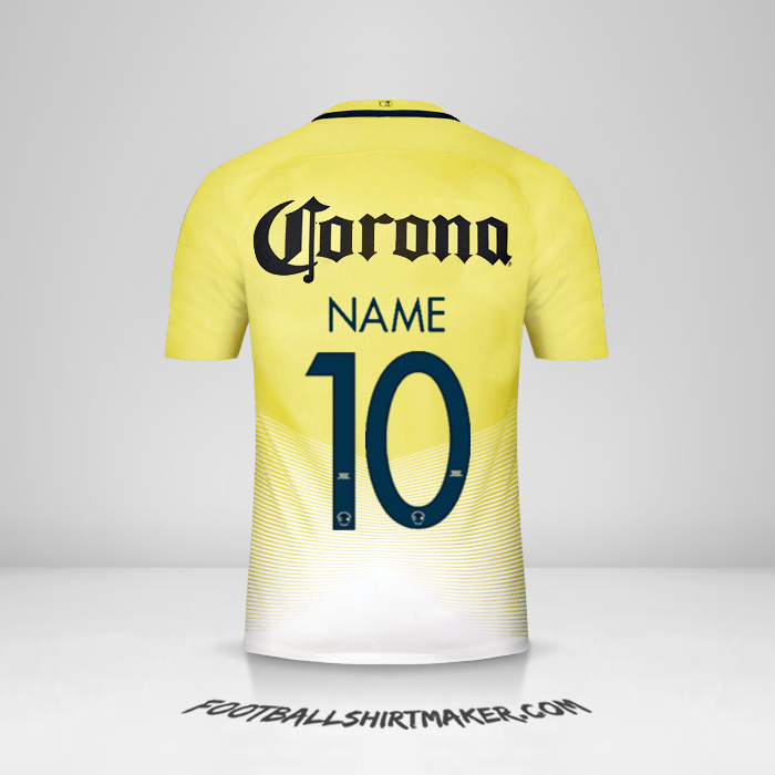 Trikot Club America 2016/17 -  name - 10